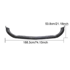 Mercedes Vito/V-class W447 2014- Front Bumper Lip Overlay (2020+, Dry Carbon) photo 6