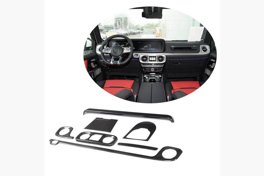 Mercedes G class W463 2018-2024 Carbon Interior Trim Kit V1 Photo 1