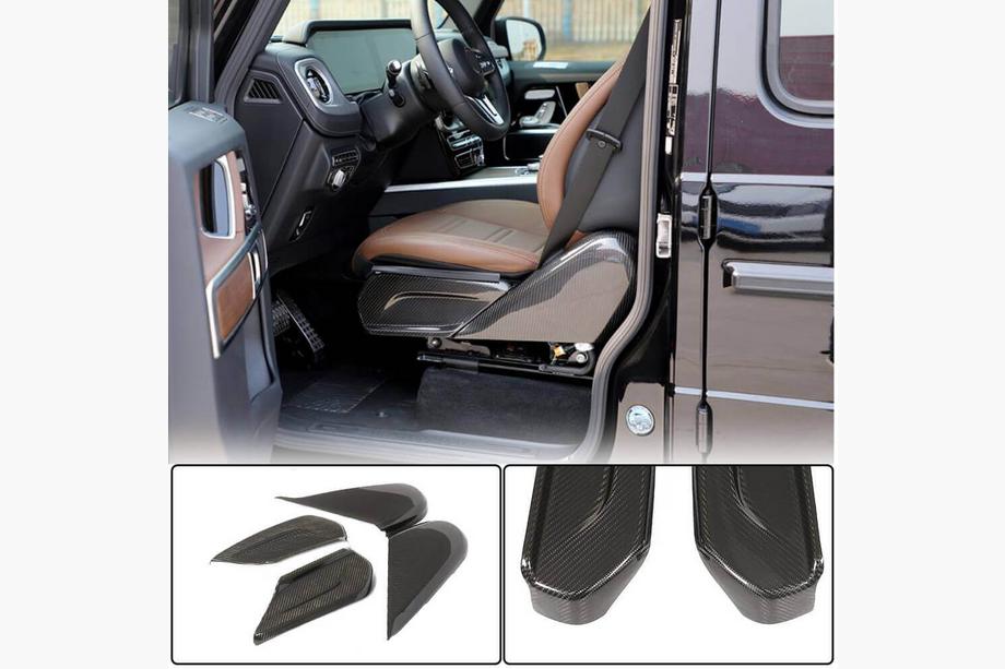Mercedes G class W463 2018-2024 Dry Carbon Seat Covers Photo 2