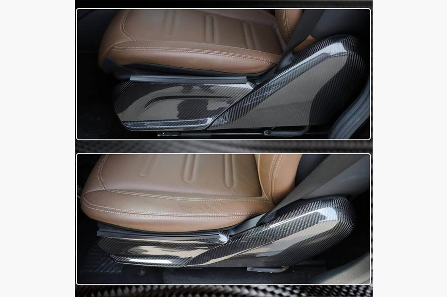 Mercedes G class W463 2018-2024 Dry Carbon Seat Covers Photo 4