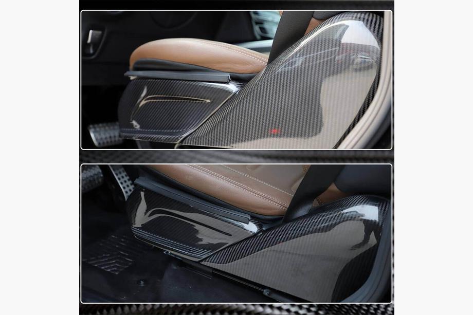 Mercedes G class W463 2018-2024 Dry Carbon Seat Covers Photo 5
