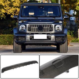 Front bumper lip V1 (for G63 AMG, Dry Carbon) photo 1