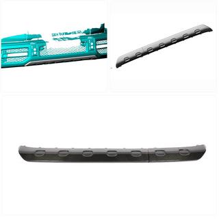 Front bumper lip V1 (for G63 AMG, Dry Carbon) photo 2