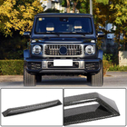 Mercedes G class W463 2018-2024 Front Bumper Lip V2 (for G63 AMG, Dry Carbon) photo 1