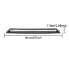 Mercedes G class W463 2018-2024 Front Bumper Lip V2 (for G63 AMG, Dry Carbon) photo 6