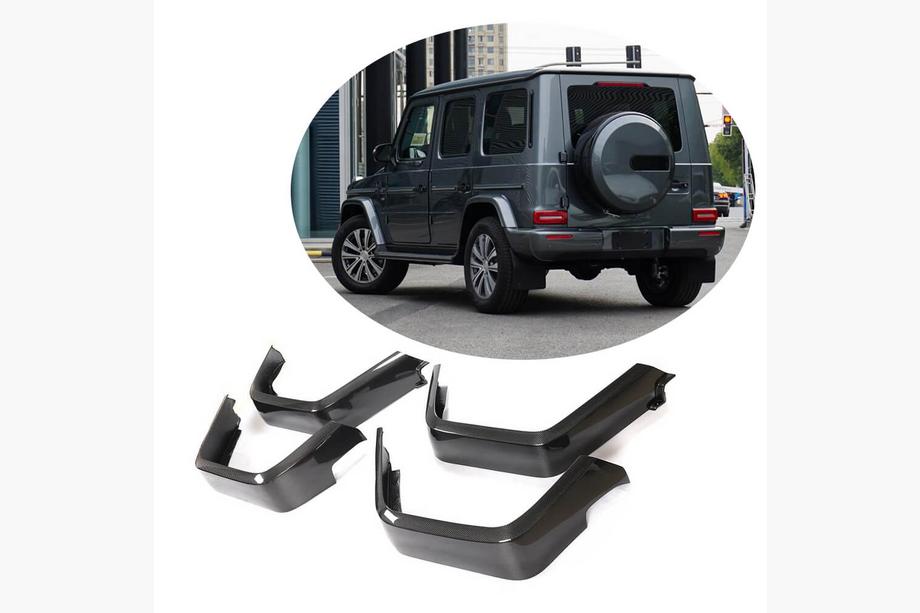 Mercedes G class W463 2018-2024 Fender Flares (for Base, Dry Carbon) Image