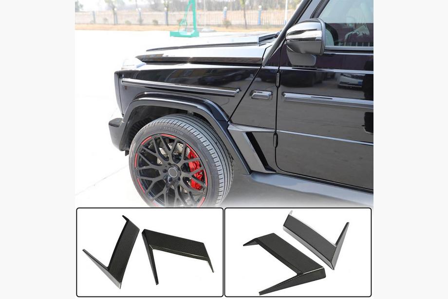 Mercedes G class W463 2018-2024 Carbon Front Fender Covers Image