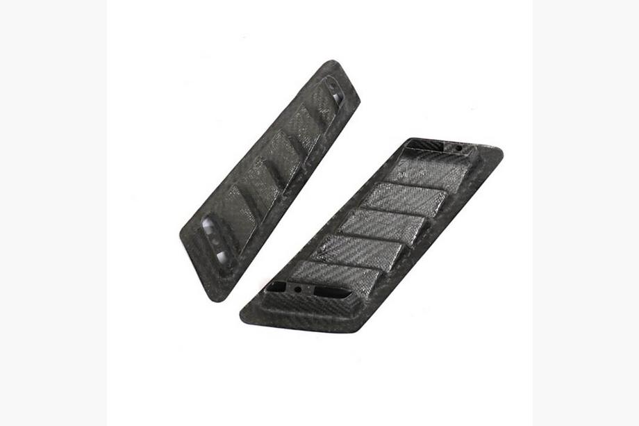 Mercedes G class W463 1990-2018 Front Fender Covers (Dry Carbon) Photo 5