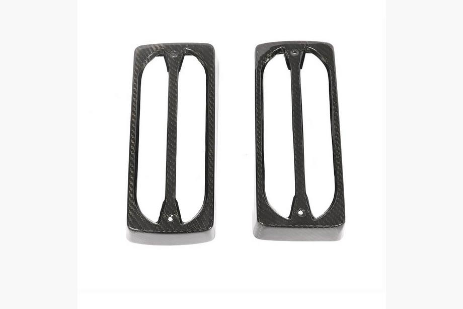 Mercedes G class W463 1990-2018 Tail Light Covers (Dry Carbon) Photo 4