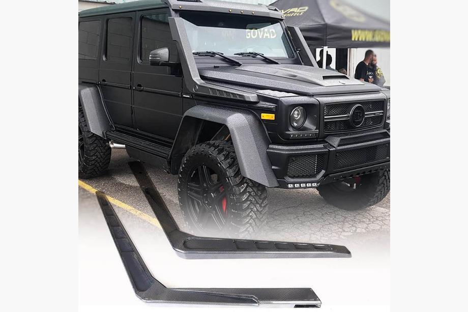 Mercedes G class W463 1990-2018 Snorkel (for 2004-2018, 2 pcs, Carbon) Image