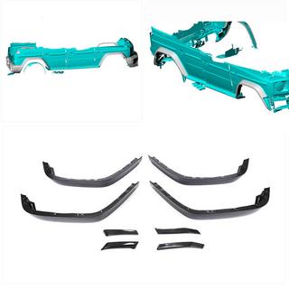 Fender Flares (for Carbon Set Body Kit, Carbon) photo 2