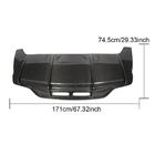 Mercedes S-class C217 Coupe 2014-2020 Rear Bumper Diffuser for AMG-Line 2015-2018, Carbon photo 5