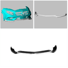 Mercedes S-class C217 Coupe 2014-2020 Front Bumper Lip V1 for AMG-Line 2015-2018 Carbon photo 2