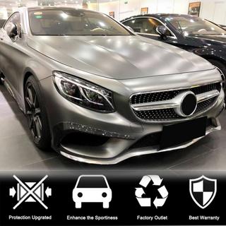 Front bumper inserts (for AMG-Line 2015-2018, Carbon) photo 3