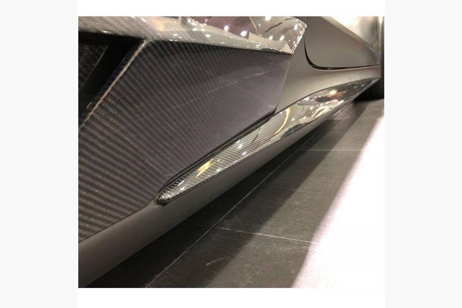 Mercedes S-class C217 Coupe 2014-2020 Side Skirts (for AMG-Line 2015-2018, Carbon) Photo 3