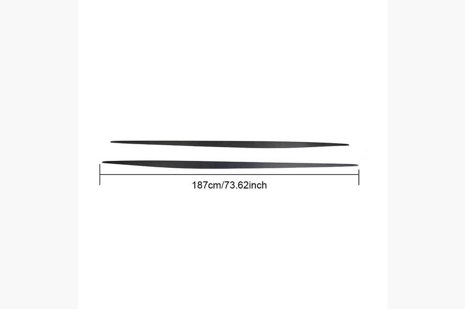 Mercedes S-class C217 Coupe 2014-2020 Side Skirts (for AMG-Line 2015-2018, Carbon) Photo 6