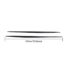 Mercedes S-class C217 Coupe 2014-2020 Side Skirts (for AMG-Line 2015-2018, Plastic) photo 7