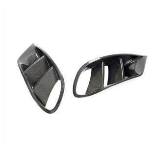 Front bumper inserts (for AMG-Line 2015-2018, dry carbon) photo 3
