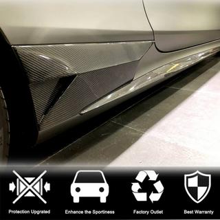 Side Skirt Extensions (for AMG-Line 2015-2018, Carbon) photo 2