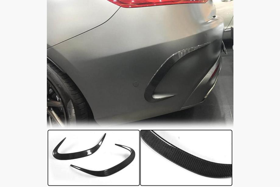 Mercedes S-class C217 Coupe 2014-2020 Rear Bumper Cover (for AMG / AMG-Line, Carbon) Image