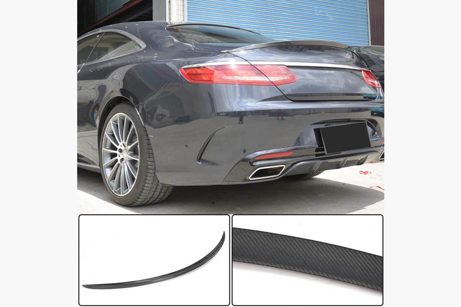 Mercedes S-class C217 Coupe 2014-2020 Spoiler V1 (Coupe, Carbon) Image