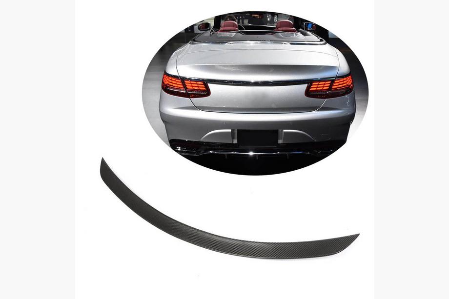 Mercedes S-class C217 Coupe 2014-2020 Spoiler (Convertible, Carbon) Image