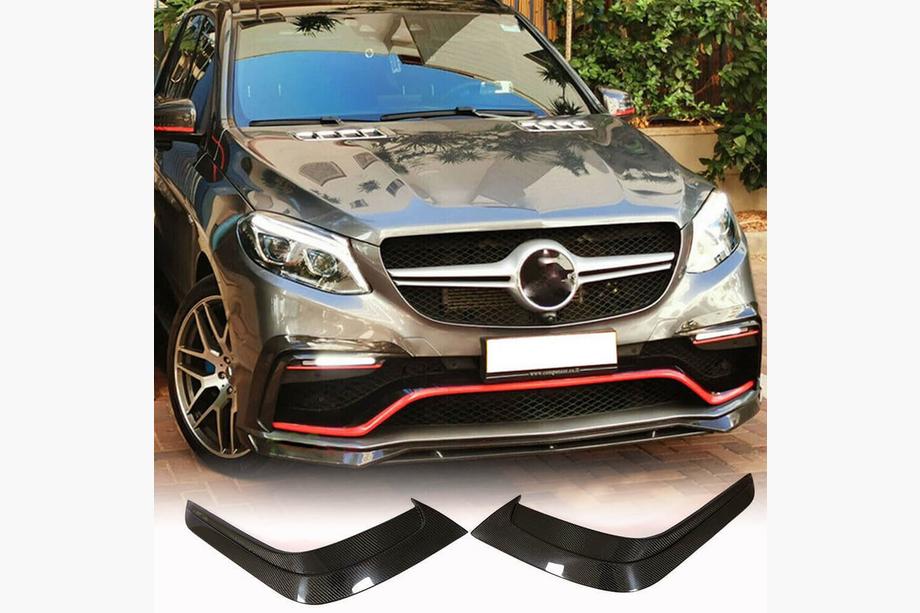 Mercedes GLE coupe C292 2015-2019 Carbon Front Bumper Covers for GLE63 AMG Image