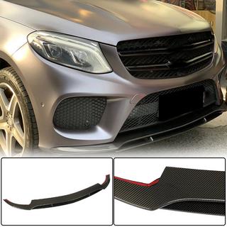 Front Bumper Lip Extensions (for GLE43 AMG, Carbon) photo 1