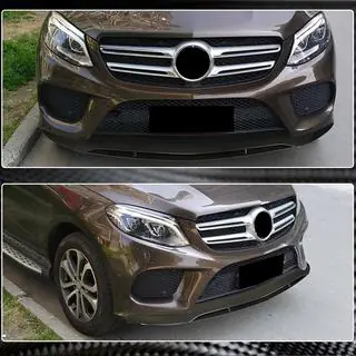 Front Bumper Lip Extensions (for GLE43 AMG, Carbon) photo 2