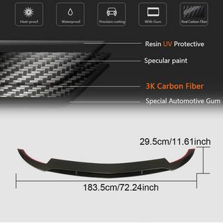 Front Bumper Lip Extensions (for GLE43 AMG, Carbon) photo 4