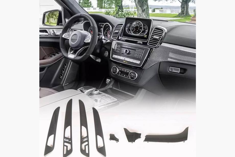 Mercedes GLE coupe C292 2015-2019 Carbon Interior Inserts (Carbon) Image