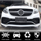 Mercedes GLE coupe C292 2015-2019 Front Bumper Lip Extensions (for GLE63 AMG, Plastic) photo 3