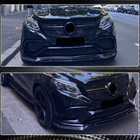 Mercedes GLE coupe C292 2015-2019 Front Bumper Lip Extensions (for GLE63 AMG, Plastic) photo 5