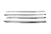 Hyundai Accent 2006-2010 Discount Door Mouldings (4 pcs, Stainless Steel) photo 1