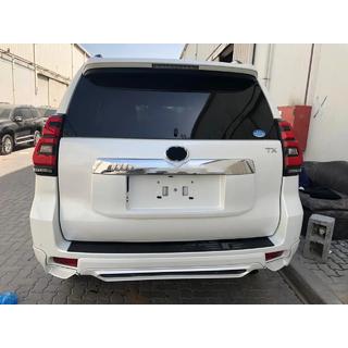 Rear TRD diffuser trim, 3-piece (for 2017+) Toyota Land Cruiser Prado 150 2009-2023 photo 1