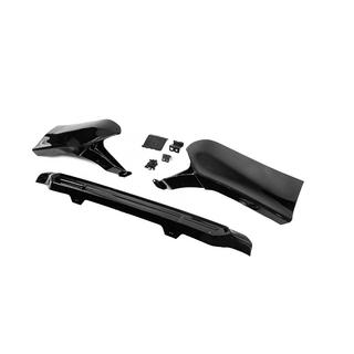 Rear TRD diffuser trim, 3-piece (for 2017+) Toyota Land Cruiser Prado 150 2009-2023 photo 4