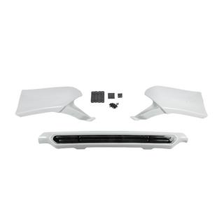 Rear TRD diffuser trim, 3-piece (for 2017+) Toyota Land Cruiser Prado 150 2009-2023 photo 3