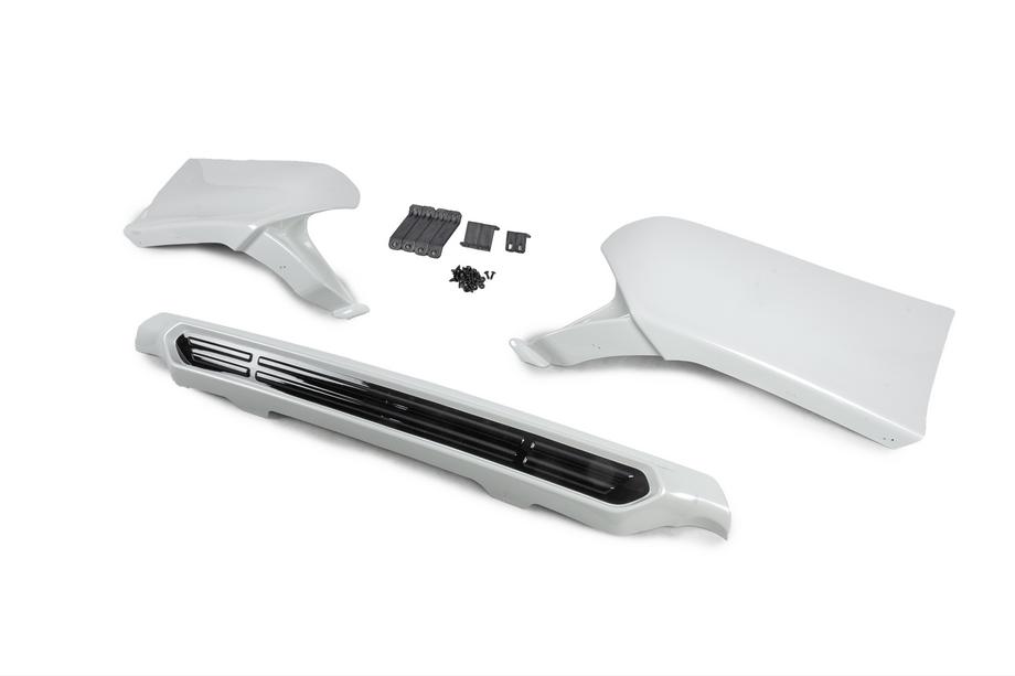 Toyota Land Cruiser Prado 150 2009-2023 Rear TRD diffuser trim, 3-piece (for 2017+) Black Photo 7