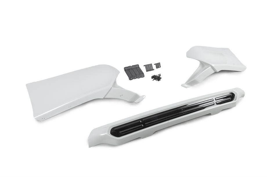 Toyota Land Cruiser Prado 150 2009-2023 Rear TRD diffuser trim, 3-piece (for 2017+) Black Photo 8