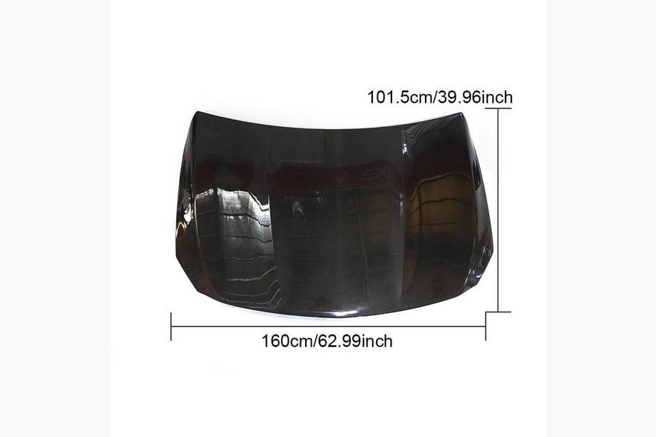 Mercedes GLA X156 2014-2019 Hood V2 (Carbon) Image