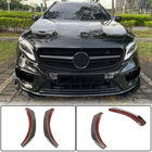 Mercedes GLA X156 2014-2019 Carbon Front Bumper Flaps (for GLA45 AMG 2017-2020) photo 1
