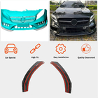 Mercedes GLA X156 2014-2019 Carbon Front Bumper Flaps (for GLA45 AMG 2017-2020) photo 2