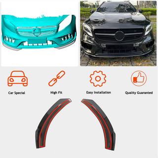 Carbon Front Bumper Flaps (for GLA45 AMG 2017-2020) photo 2