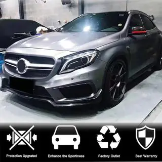 Carbon Front Bumper Covers for GLA45 AMG 2013-2016 photo 2