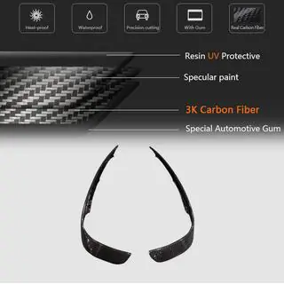 Carbon Front Bumper Covers for GLA45 AMG 2013-2016 photo 3
