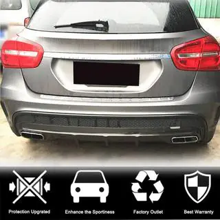 Rear Bumper Diffuser for GLA45 AMG, Carbon photo 2