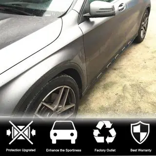 Side Skirts (for GLA45 AMG 2013-2016, Carbon) photo 2