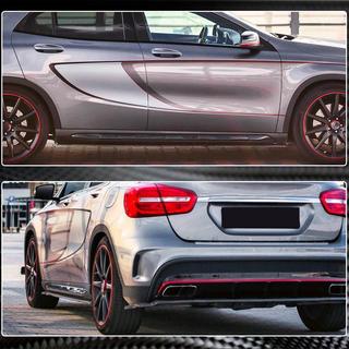 Side Skirts (for GLA45 AMG 2013-2016, Carbon) photo 4