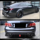 Mercedes E-class coupe C207 2010-2017 Rear Bumper Diffuser for AMG-Line 2014-2016, Carbon photo 4