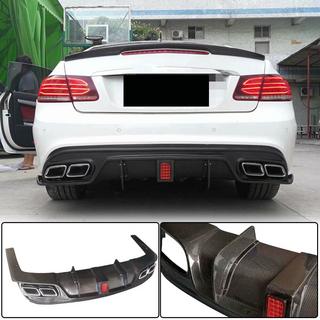 Rear Bumper Diffuser for AMG-Line 2014-2016, Carbon photo 1